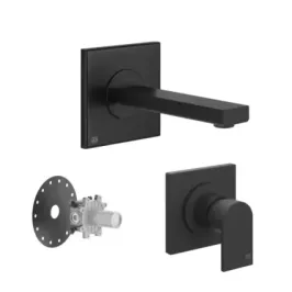 Wall mounted short spout mixer sink Gessi Via Manzoni PF38701 299