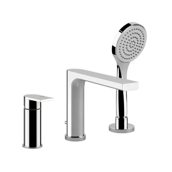 Grupo mezclador de 3 orificios para bañera Gessi Via Manzoni PF38634 031