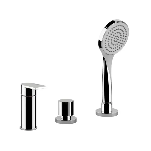 3-Loch-Mischbatterie für Badewanne Gessi Via Manzoni PF38643 031