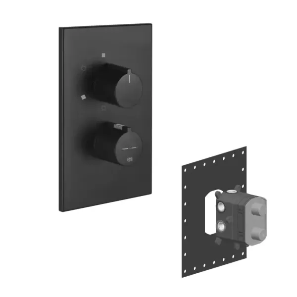 Built-in thermostatic mixer shower Gessi Via Manzoni PF38796 299