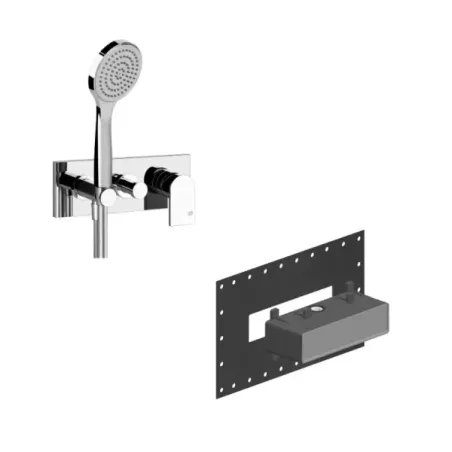 Built-in shower mixer Gessi Via Manzoni PF44900 031
