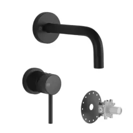 Wall mounted medium spout mixer sink Gessi Via Tortona PF38780 299
