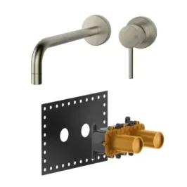 Long spout wall mounted mixer sink Gessi Via Tortona PF44825 149
