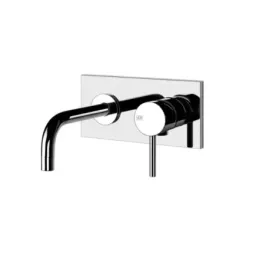 Short spout wall mounted mixer sink Gessi Via Tortona PF44823 031 2