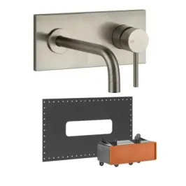 Long spout wall mounted mixer sink Gessi Via Tortona PF44827 149