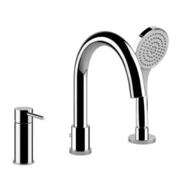 3-hole mixer group for bathtub Gessi Via Tortona PF18637 031