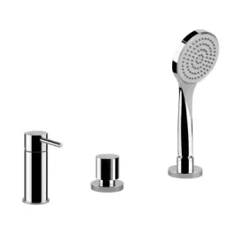 3-hole mixer group for bathtub Gessi Via Tortona PF18643 031
