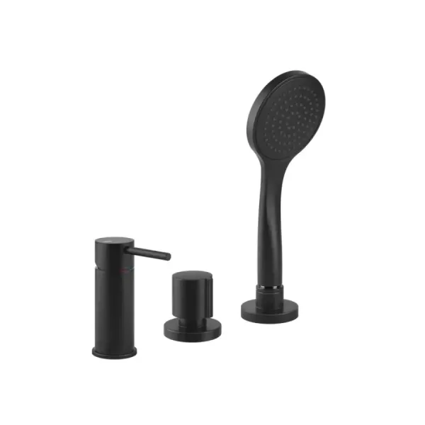 3-hole mixer group for bathtub Gessi Via Tortona PF18643 299
