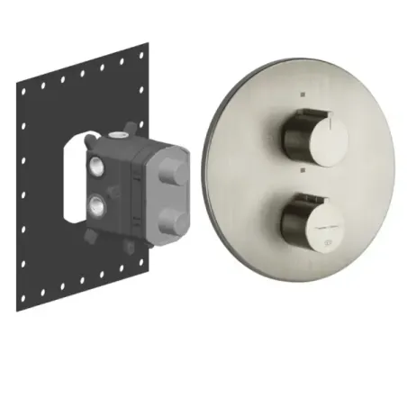 Built-in thermostatic mixer shower Gessi Via Tortona PF38776 149