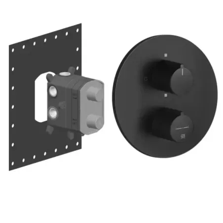 Built-in thermostatic mixer shower Gessi Via Tortona PF38776 299