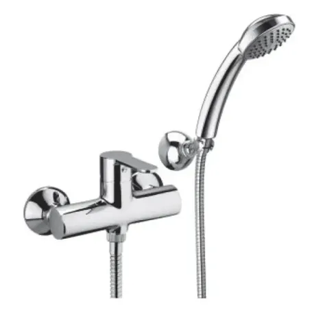 Paffoni BLU168DCR Duplex Shower Mixer Blue