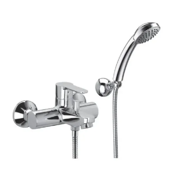 Duplex-Badewannenmischer Paffoni BLU026CR Blau