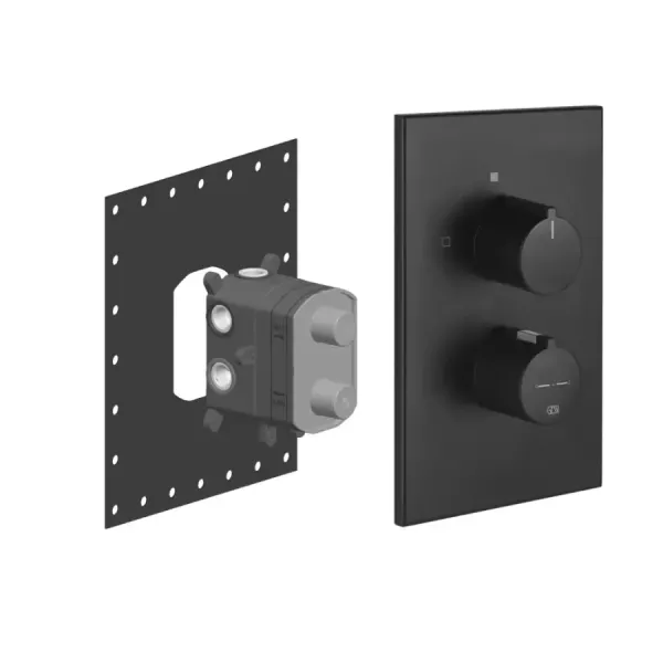 Built-in thermostatic mixer shower Gessi Via Tortona PF38794 299