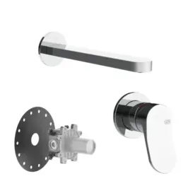Wall mounted spout mixer sink Gessi Via Meravigli PF56900 031