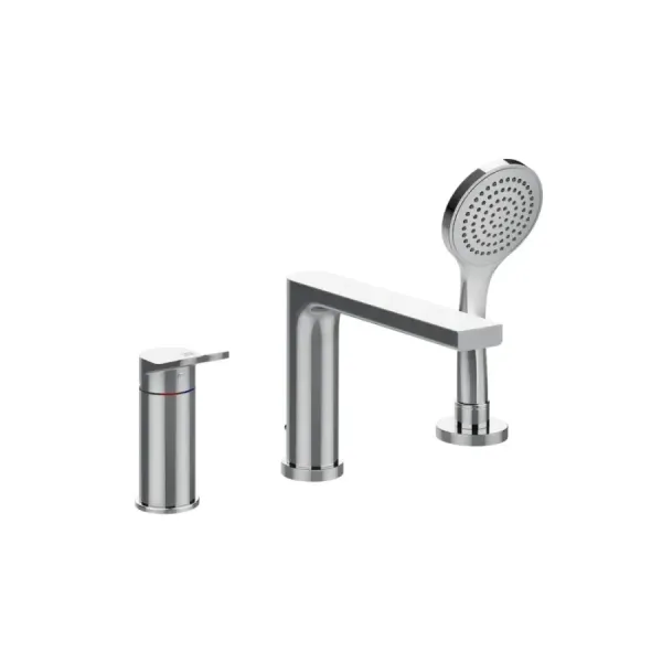 Groupe mitigeur 3 trous pour baignoire Gessi Via Meravigli PF56037 031