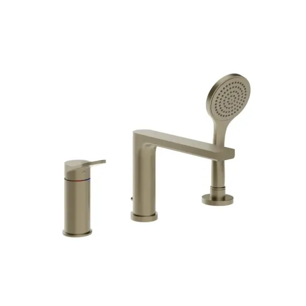 Grupo mezclador de 3 orificios para bañera Gessi Via Meravigli PF56037 149