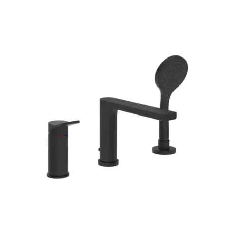 3-hole mixer group for bath tub Gessi Via Meravigli PF56037 299