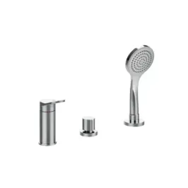 3-hole mixer group for bath tub Gessi Via Meravigli PF56043 031