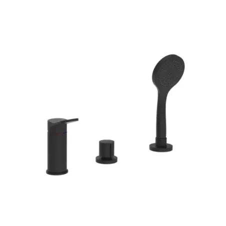 3-hole mixer group for bath tub Gessi Via Meravigli PF56043 299