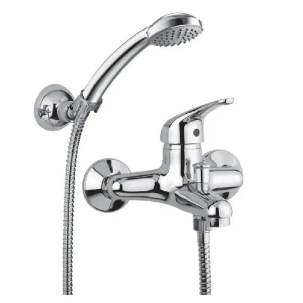Duplex Bath Mixer Paffoni PE024CR Pegaso