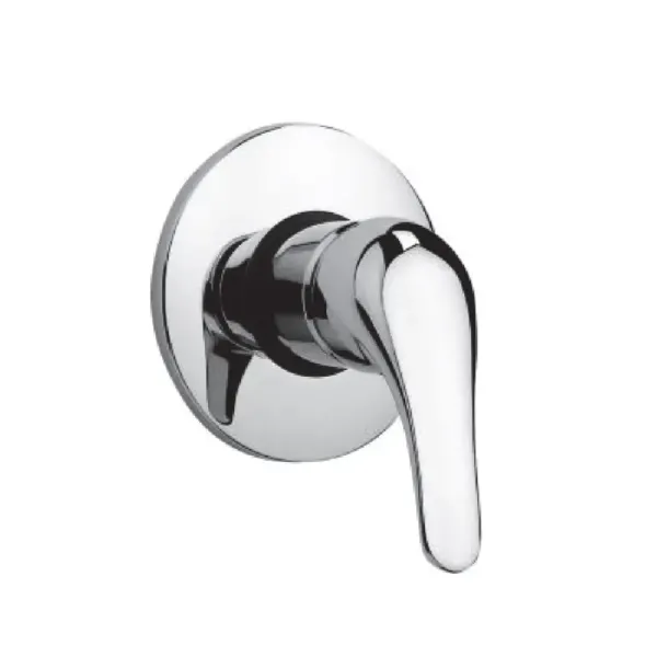 Built-in shower mixer Paffoni PE010CR Pegaso