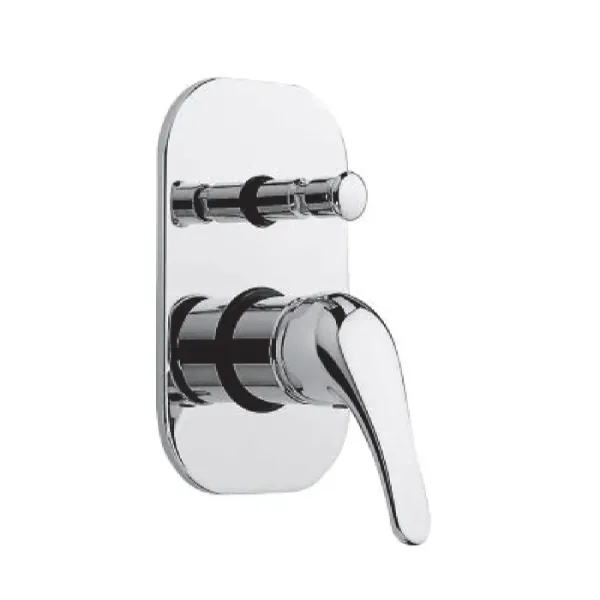 Built-in shower mixer Paffoni PE015CR Pegaso