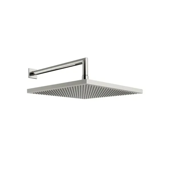 Rociador de ducha cuadrado con brazo de pared Gessi Emporio Shower PF47900 238