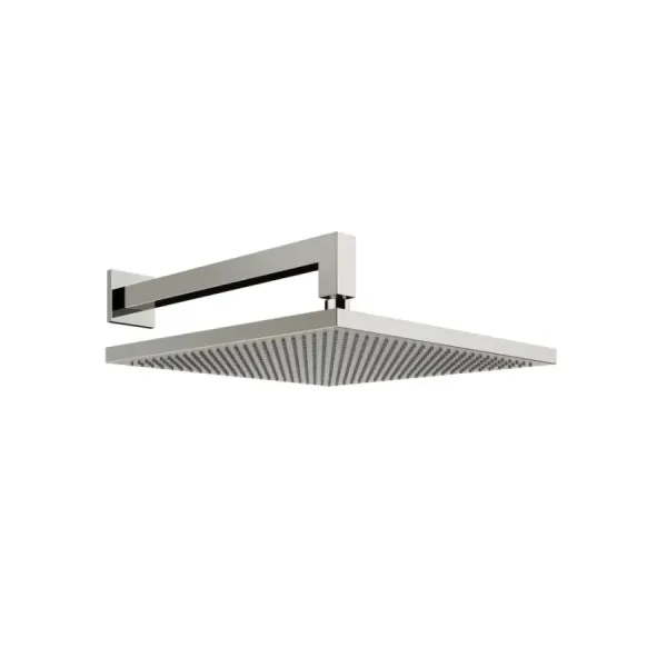 Rociador de ducha cuadrado con brazo de pared Gessi Emporio Shower PF47902 238