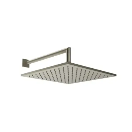 Rociador de ducha cuadrado con brazo de pared Gessi Emporio Shower PF47364 149