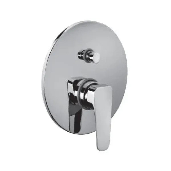 Built-in shower mixer Paffoni SY015CR Sly