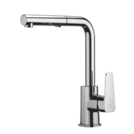 Mitigeur d'évier avec douche extractible Paffoni SY285CR Sly
