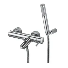 Duplex-Badewannenmischer Paffoni LIG168DCR Light