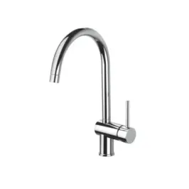 Paffoni LIG280CR Light Sink Mixer mit hohem Auslauf