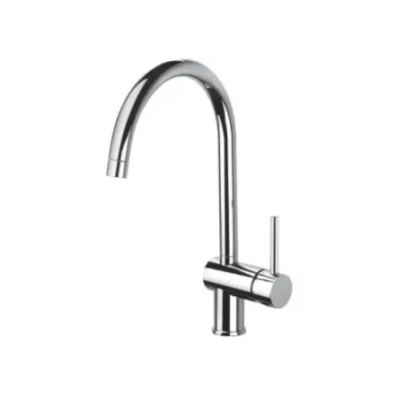 High spout mixer sink Paffoni LIG280CR Light