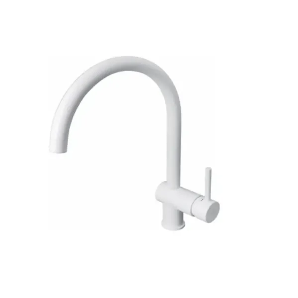 High spout mixer sink Paffoni LIG280BO Light
