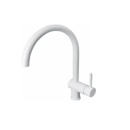 High spout mixer sink Paffoni LIG280BO Light