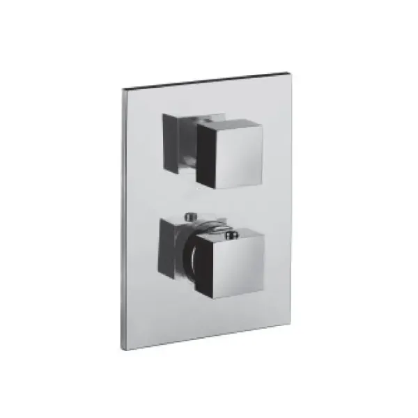 Built-in Shower Mixer Paffoni LEQ513CR Elle