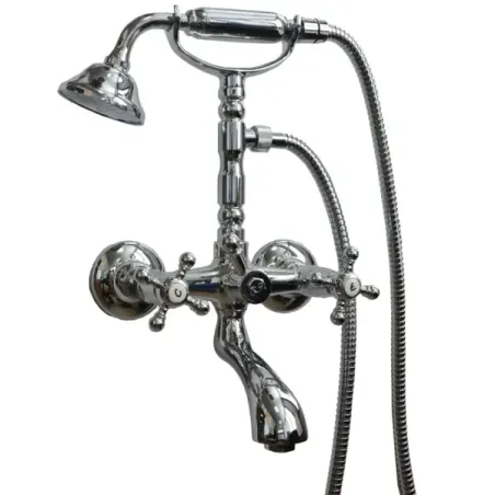 Robinet de Baignoire 2 leviers Porta&Bini 62500CR Old Fashion