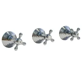 3-lever shower tap Porta&Bini 62531CR Old Fashion