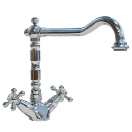 2-Hebel-Waschtischarmatur Porta&Bini 62570CR Old Fashion