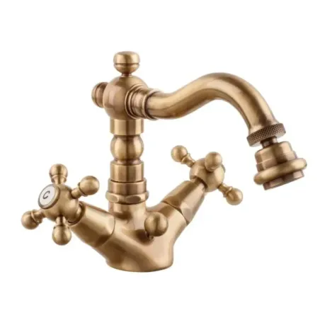 2-lever bidet tap Porta&Bini 62520BR Old Fashion