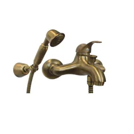 Duplex-Badewannenmischer Porta&Bini 70100BR Duna