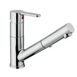 Mixer with pull-out shower Sink Flli Frattini 6016800 Mocca