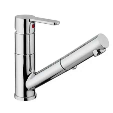 Mixer with pull-out shower Sink Flli Frattini 6016800 Mocca
