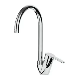 Mezclador de lavabo con caño alto Flli Frattini 6016200 Mocca