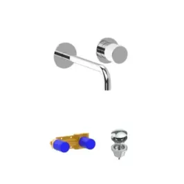 Built-in sink mixer Bellosta Plisset kit-4205-3-C-E
