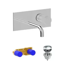 Built-in sink mixer Bellosta Plisset kit-4205-3-3-E