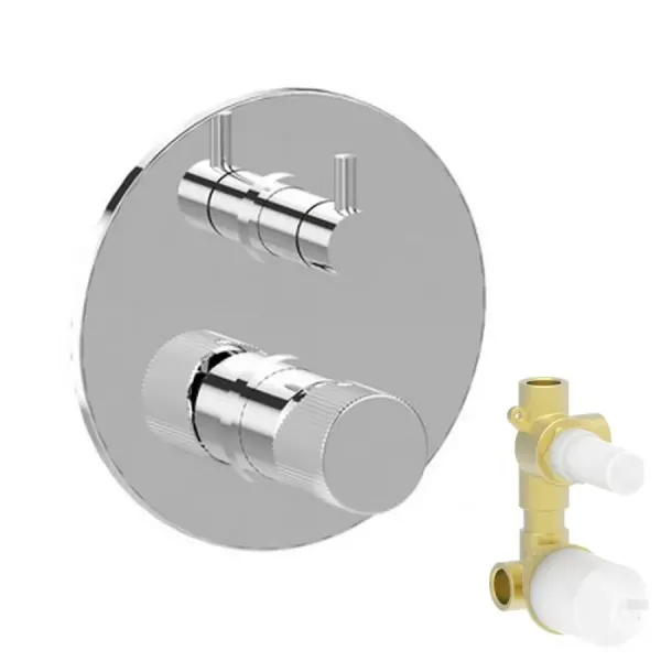 Built-in Shower Mixer Bellosta Plisset kit-1200-2-42-E