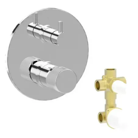 Built-in Shower Mixer Bellosta Plisset kit-1200-3-42-E