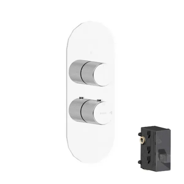 Bellosta Plisset Thermostat-Brausebatterie-Set-4212-2-P-E